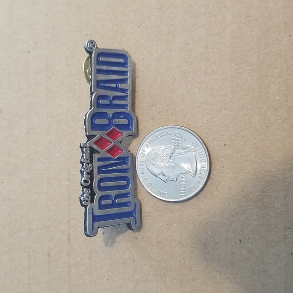 The Original Iron Brand Lapel Hat Pin Motorcycle Accessories - Picture 3 of 3